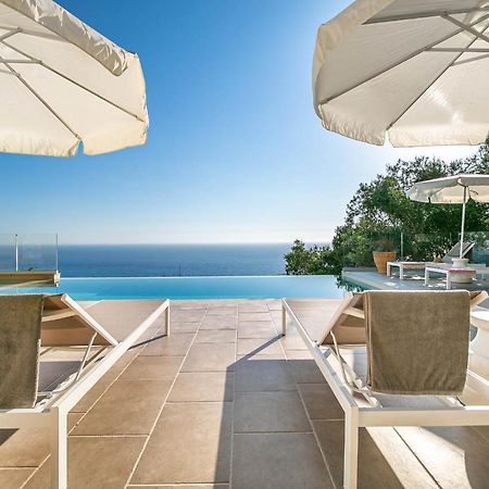 Ocean View Luxury Villa Ethra Kontogialos Exterior foto