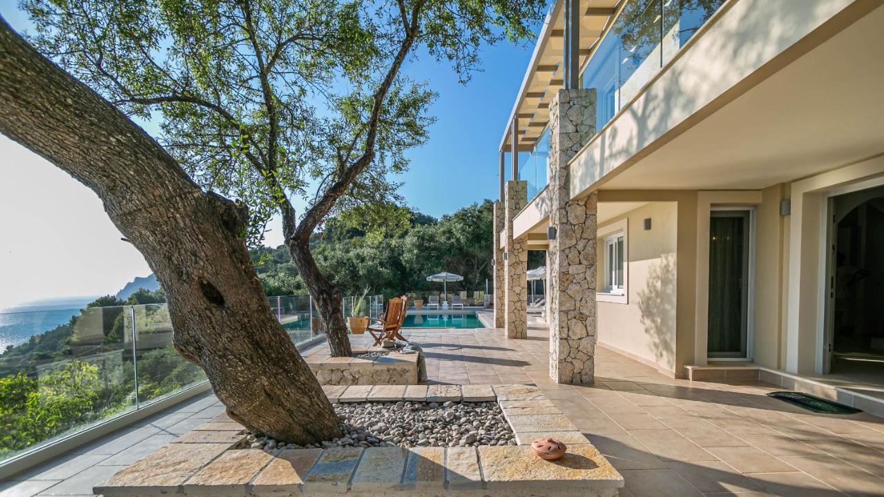 Ocean View Luxury Villa Ethra Kontogialos Exterior foto