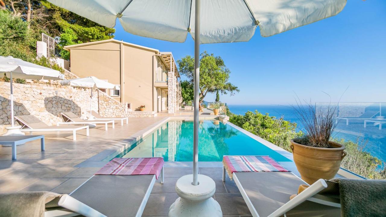 Ocean View Luxury Villa Ethra Kontogialos Exterior foto