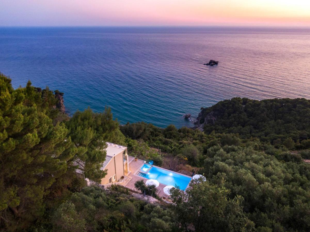 Ocean View Luxury Villa Ethra Kontogialos Exterior foto